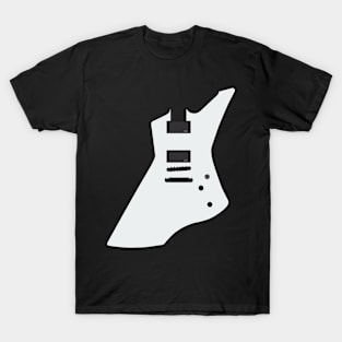 White Guitar T-Shirt